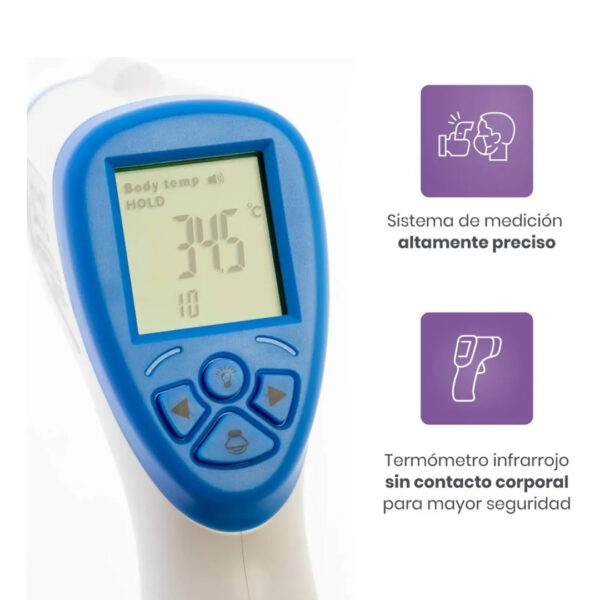 Combo Oxímetro De Pulso Saturador + Termómetro Digital - Imagen 3