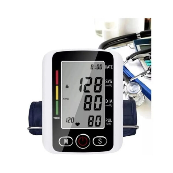 Tensiómetro digital de brazo – Pantalla LCD, memoria para 90 lecturas, sensor de movimiento - Imagen 3